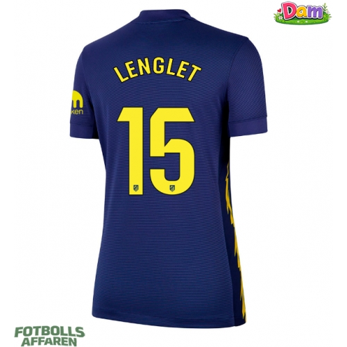 Atletico Madrid Clement Lenglet #15 Bortatröja Kvinnor 2025-26 Kortärmad